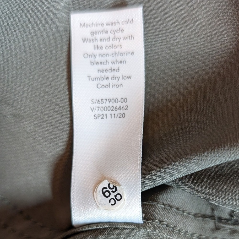 Athleta Topanga Jumpsuit Women M Gorpcore Utility Wide Leg Sleeveless V-Neck - Picture 5 of 11